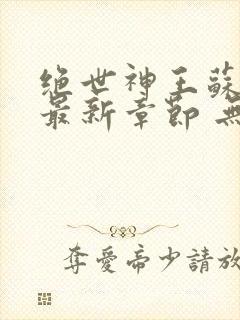 绝世神王苏莫 最新章节 无弹窗 笔趣阁