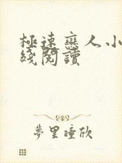 极速恋人小说在线阅读