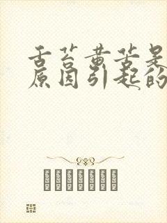 舌苔黄苦是什么原因引起的