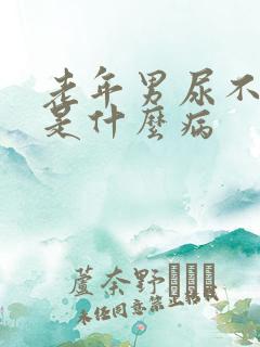 老年男尿不出来是什么病