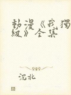 动漫《我独自升级》全集