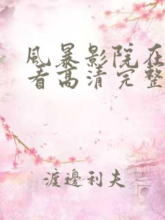 风暴影院在线观看高清完整版