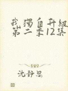 我独自升级动漫第二季12集