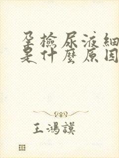 孕检尿液细菌高是什么原因