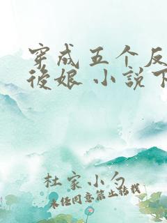 穿成五个反派的后娘 小说下载