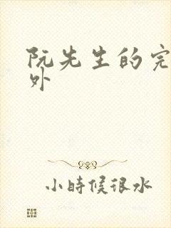 阮先生的完整番外