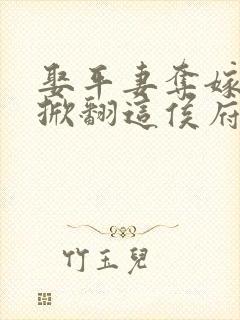 娶平妻夺嫁妆我掀翻这侯府大结局