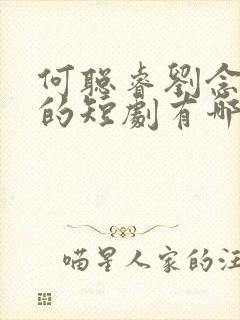 何聪睿刘念演过的短剧有哪些