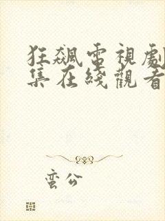 狂飙电视剧40集在线观看免费高清