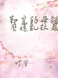 节育的母猫为什么还乱拉尿