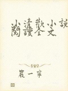 小清欢小说免费阅读全文