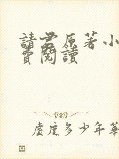 请君原著小说免费阅读