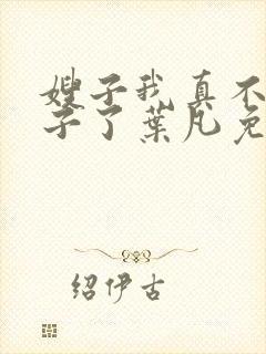 嫂子我真不是傻子了叶凡免费全本小说