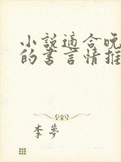 小说适合晚上看的书言情推荐