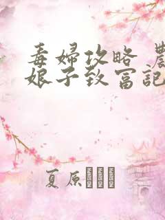 毒妇攻略 农家娘子致富记