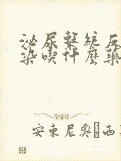 泌尿系统反复感染吃什么药好啊