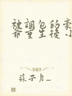 被调包的豪门少爷重生后 小说