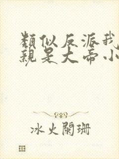 类似反派我的母亲是大帝小说有哪些