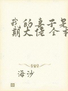 我的妻子是大乘期大佬 全本