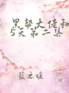 黑帮大佬和365天第二集