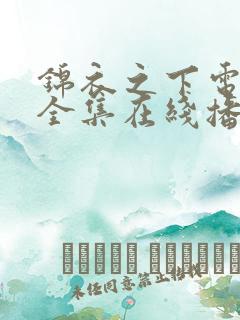 锦衣之下电视剧全集在线播放免费