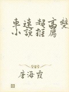 车速超高双男主小说推荐