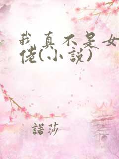 我真不是女装大佬(小说)