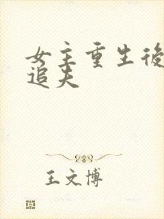 女主重生后虐渣追夫