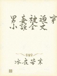 男妾被迫穿女装小说全文