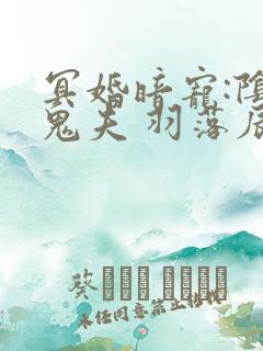 冥婚暗宠:阴灵鬼夫 羽落辰汐