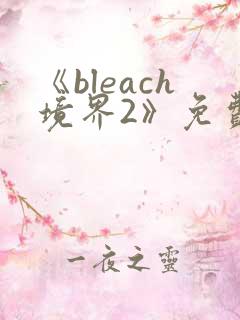 《bleach境界2》免费观看在线
