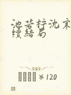 池若柠沈寒声后续结局