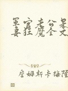 军官老公是个宠妻狂魔全文免费阅读