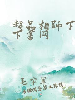 超品相师下载 下书网