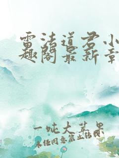 雷法道君小说笔趣阁最新章节列表