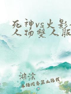 死神vs火影全人物双人版电脑版