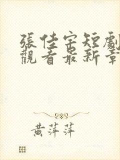 张佳宇短剧免费观看最新章节