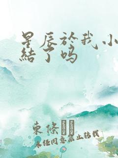 星辰于我小说完结了吗