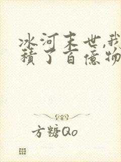 冰河末世,我囤积了百亿物资视频