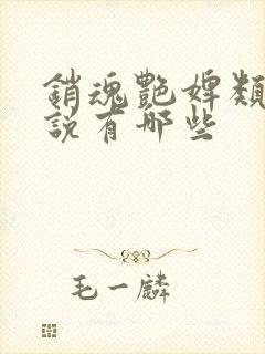 销魂艳婢类似小说有哪些