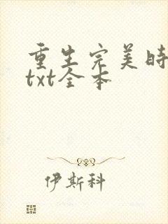 重生完美时代 txt全本