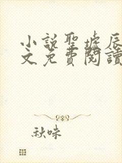 小说圣墟辰东全文免费阅读