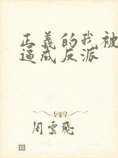 正义的我被系统逼成反派