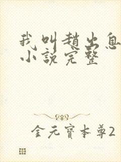 我叫赵出息有声小说完整