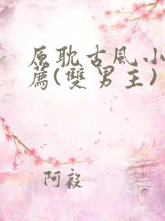 原耽古风小说推荐(双男主)