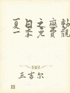 夏日之恋动漫第一季免费观看