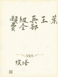 超级兵王叶谦免费全部