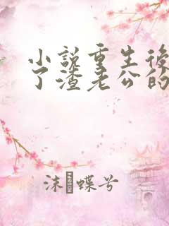 小说重生后,成了渣老公的白月光免费