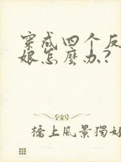穿成四个反派的娘怎么办?
