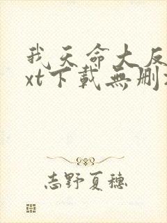 我天命大反派txt下载无删减